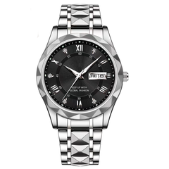 Dinar Brand Stainless Steel Business Quartz Watch